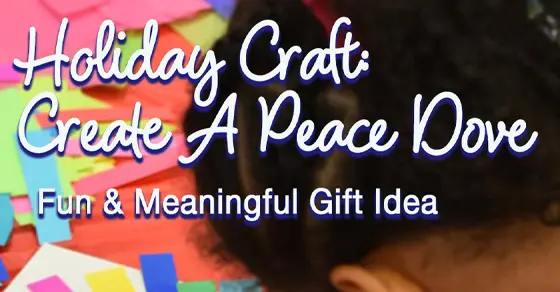 Learn How Anyone Can Craft a Beautiful Peace Dove!
