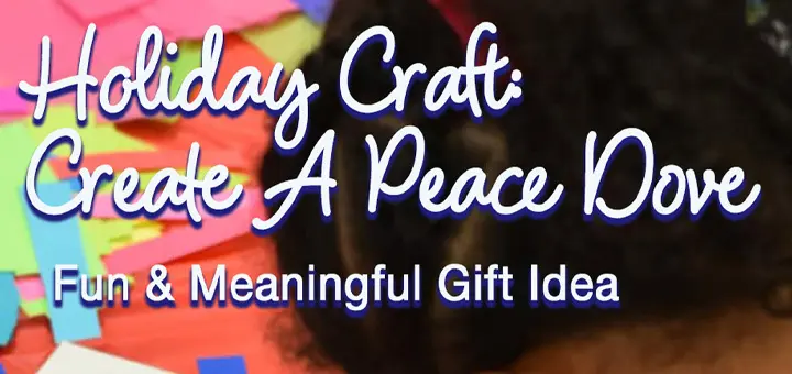 Learn How Anyone Can Craft a Beautiful Peace Dove!