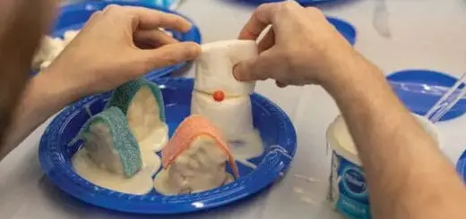 Create an Edible Winter Wonderland Mini-Village