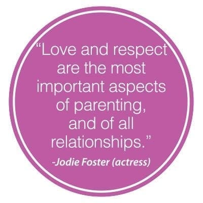 Love & Respect Jodie Foster Quote