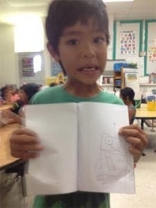 Leandro Robot Drawing