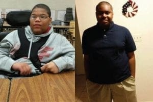 Jeremiah is on the left and Ronald is on the right.