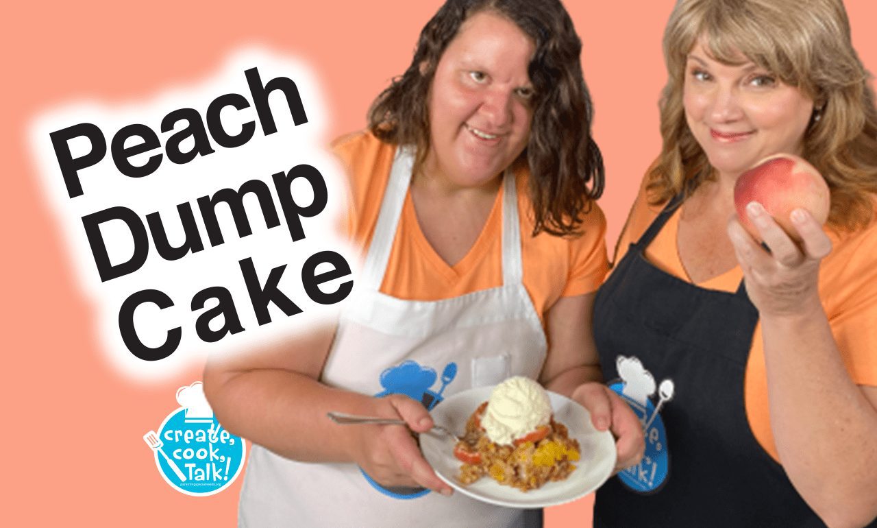 Create, Cook, Talk: Peach Dump Cake